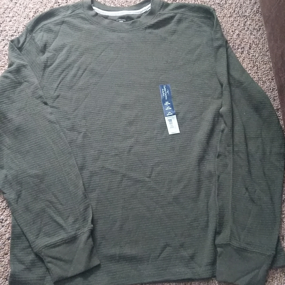 Faded glory long sleeve green shirt